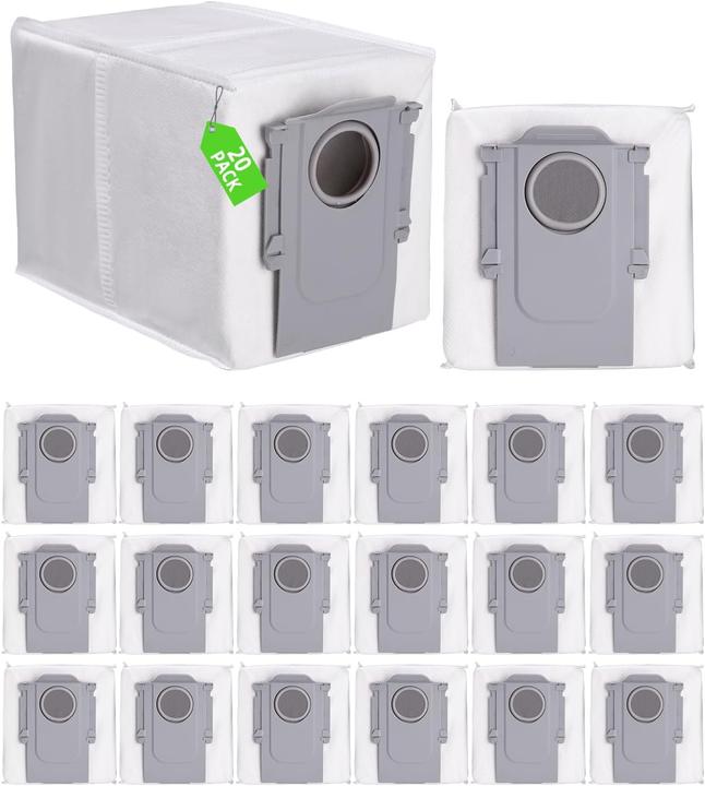 Sobeau Staubbeutel Zubehörset für Roborock (20 x)