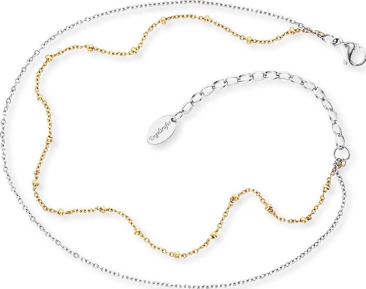 Actual product image Engelsrufer Anklet Dots Bicolor (Stainless steel, 27 cm)