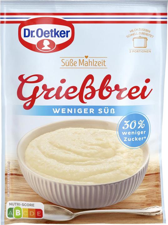 Dr. Oetker Griessbrei weniger süss (76 g)