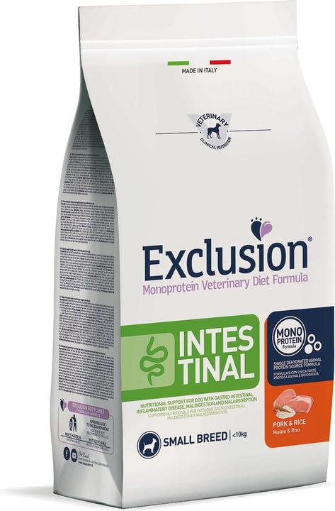 Produktbild Exclusion Dog VET Adult Small Pork 800g (Adult, 800000 g)