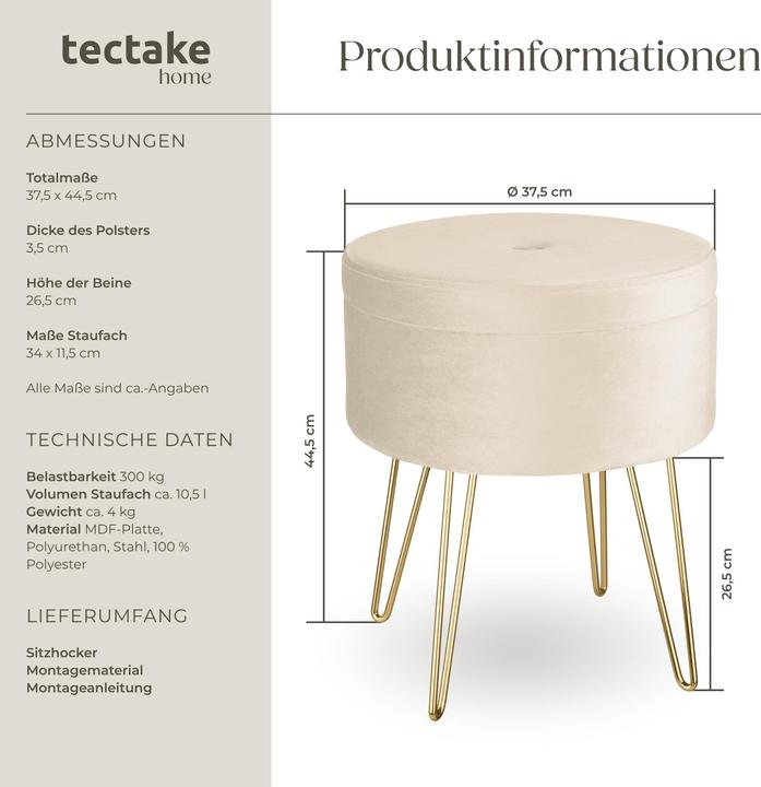 Actual product image tectake Ava