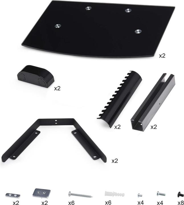 Actual product image StarTech Wall-Mounted Shelves (Wall, 7 kg)