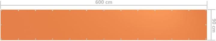 Produktbild vidaXL Sichtschutz Balkon (90 cm)