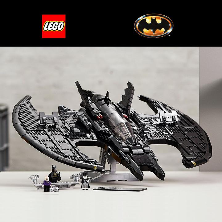 Actual product image LEGO 1989 Batwing (76161, LEGO DC, LEGO Rare Sets)