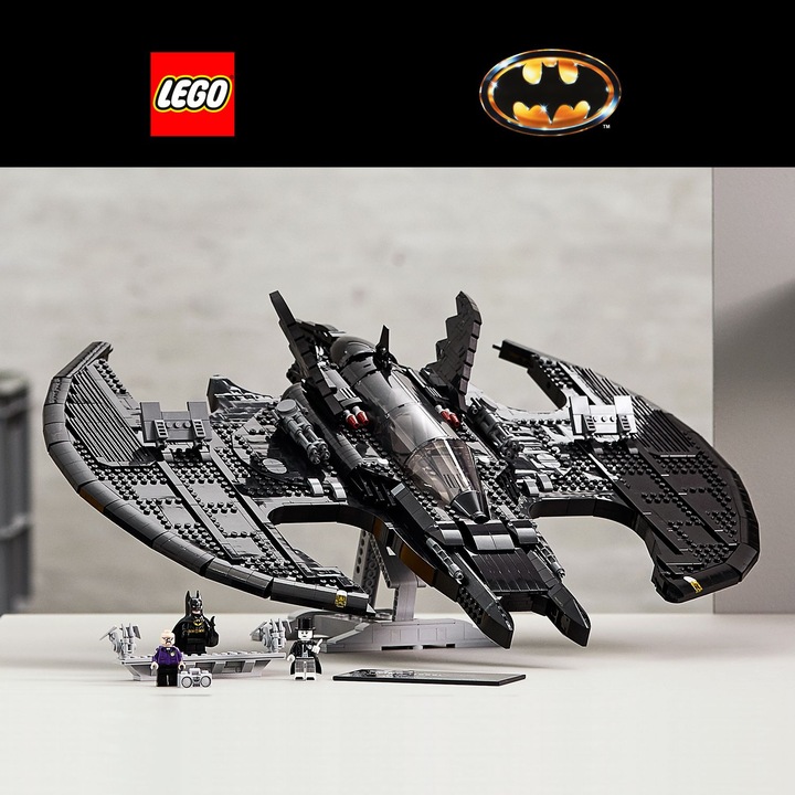 Actual product image LEGO 1989 Batwing (76161, LEGO DC, LEGO Rare Sets)