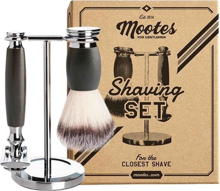 Produktbild Mootes Rasierhobel-Set Butterfly Ebenholz