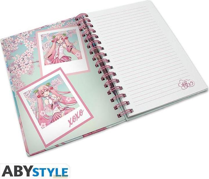 Immagine prodotto ABYstyle Hatsune Miku Notebook A5: Cherry Blossom (A5, Nessuna)