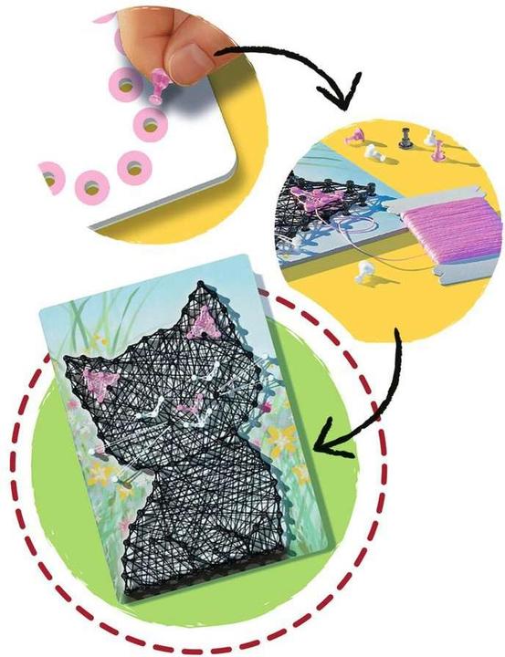 Produktbild Ravensburger String Art Cats