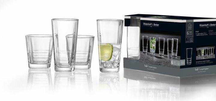 Immagine prodotto Ritzenhoff & Breker Bicchiere Bali 6pcs 300ml (0.30 l, 6x)