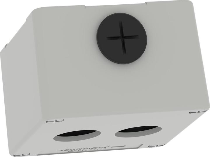 Produktbild Schneider Electric XAPD1202 Leergehäuse XAP Metall grau für 2x22mm - CSA (Gehäuse)