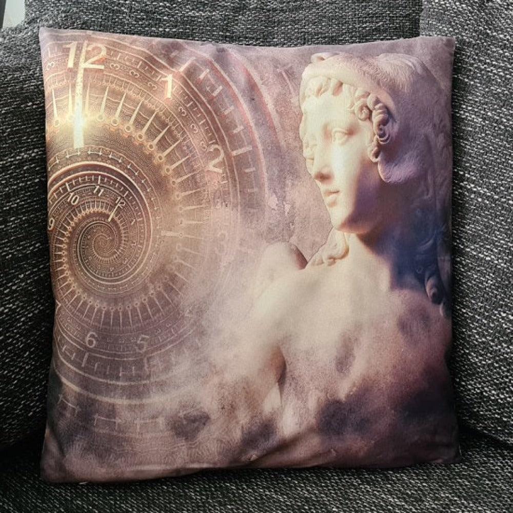 Tinisu, Dekokissen, Kissenbezug Ewigkeit der Zeit / Eternity - 45cm x 45cm (45 x 45 cm)