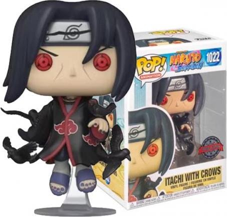 Produktbild Funko Pop! Naruto : Itachi With Crows Exclusive (EXM)