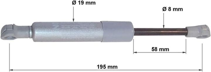 Immagine prodotto Sotech 2x Kompressionsfeder für Hochschwenkbeschlag, 320N