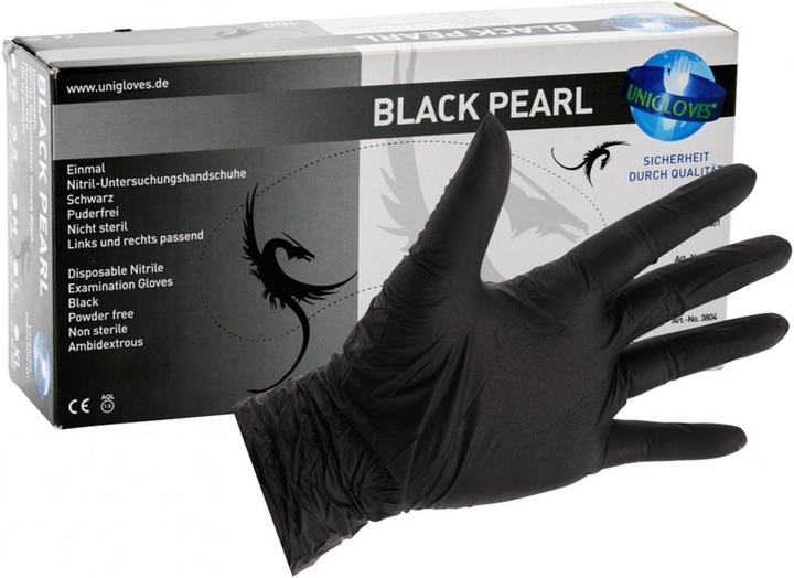 Immagine prodotto Cosmetic Guanti in nitrile Black Pearl XL sz polvere