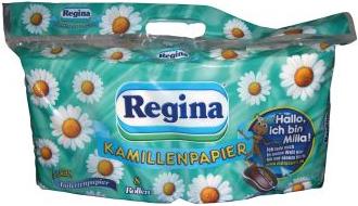 Actual product image Cospharma Toilet paper Regina chamomile 3-ply (8 pcs.)