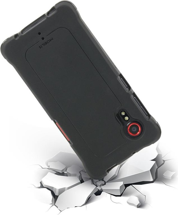 Actual product image Mobilis Protech Pack Mobile Phone Protective Case 13.5 cm (5.3" ) Cover Black (Samsung Galaxy Xcover 5)