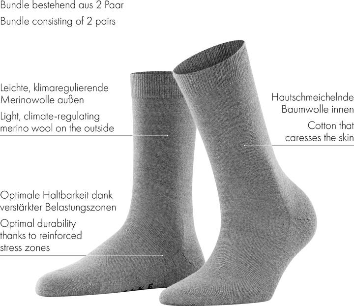 Produktbild Falke Softmerino SO Set (2er Pack, 41 - 42)