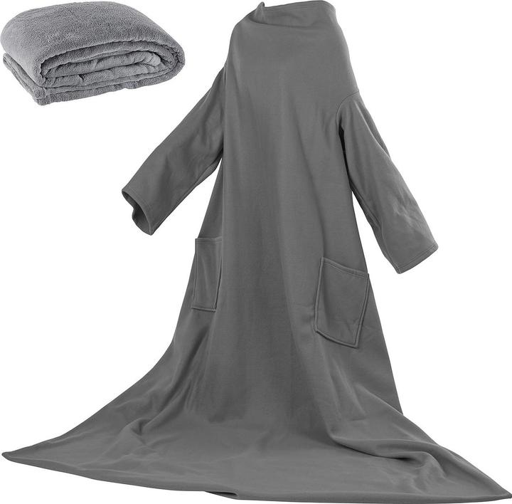Actual product image Wilson Gabor Fleece blanket with sleeves (200 x 150 cm)