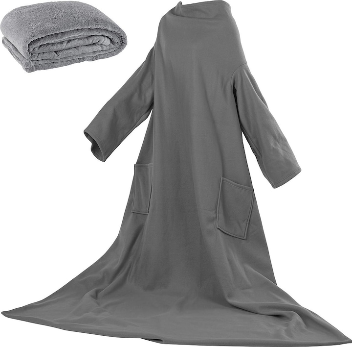 Immagine prodotto Wilson Gabor Coperta in pile con maniche (200 x 150 cm)