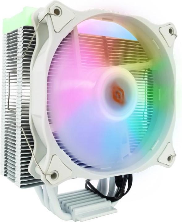 Produktbild Noua VENTOLA NUMB PRO ARGB WHITE 2FANS PWM LGA 1151>2011 AMD AM3>AM4