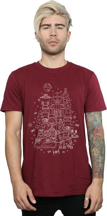 Immagine prodotto Star Wars Empire Christmas Maglietta Uomo (S)