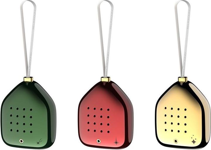 NoName Zwitscherbox Jingle Bells, Selection (3-er Set gold, red, green)