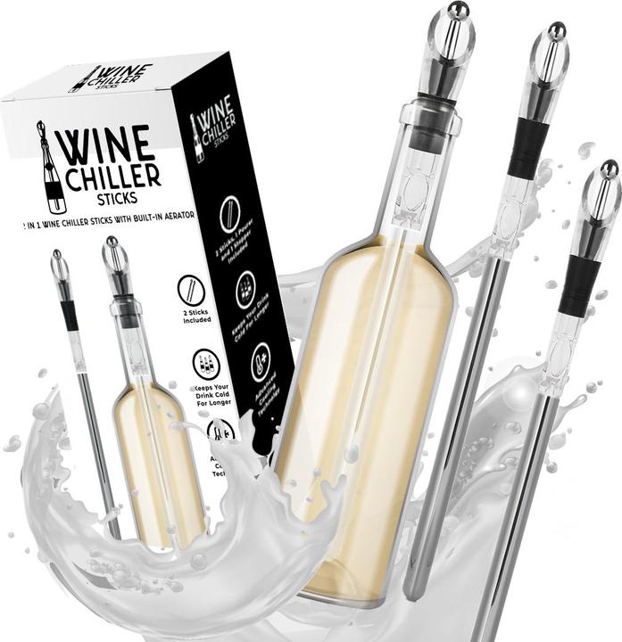 Actual product image Mad Monkey - Wine cooler sticks (Wine pourer)
