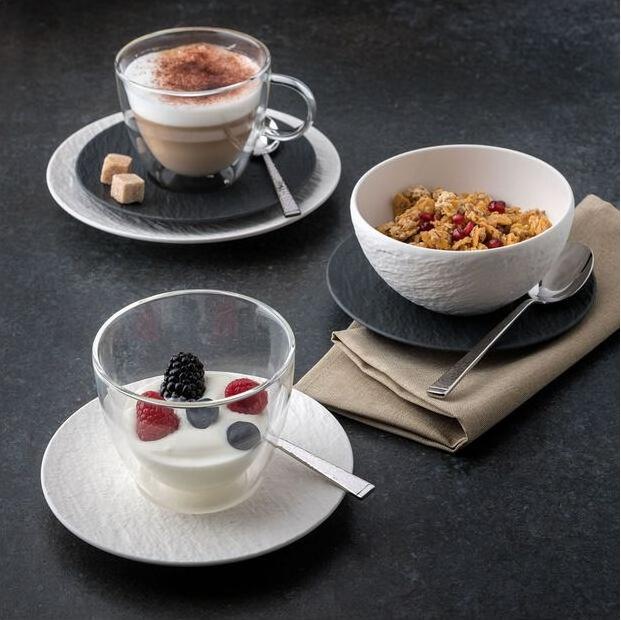 Image du produit Villeroy & Boch Brotteller Manufacture Rock blanc (1 x, 16 cm)