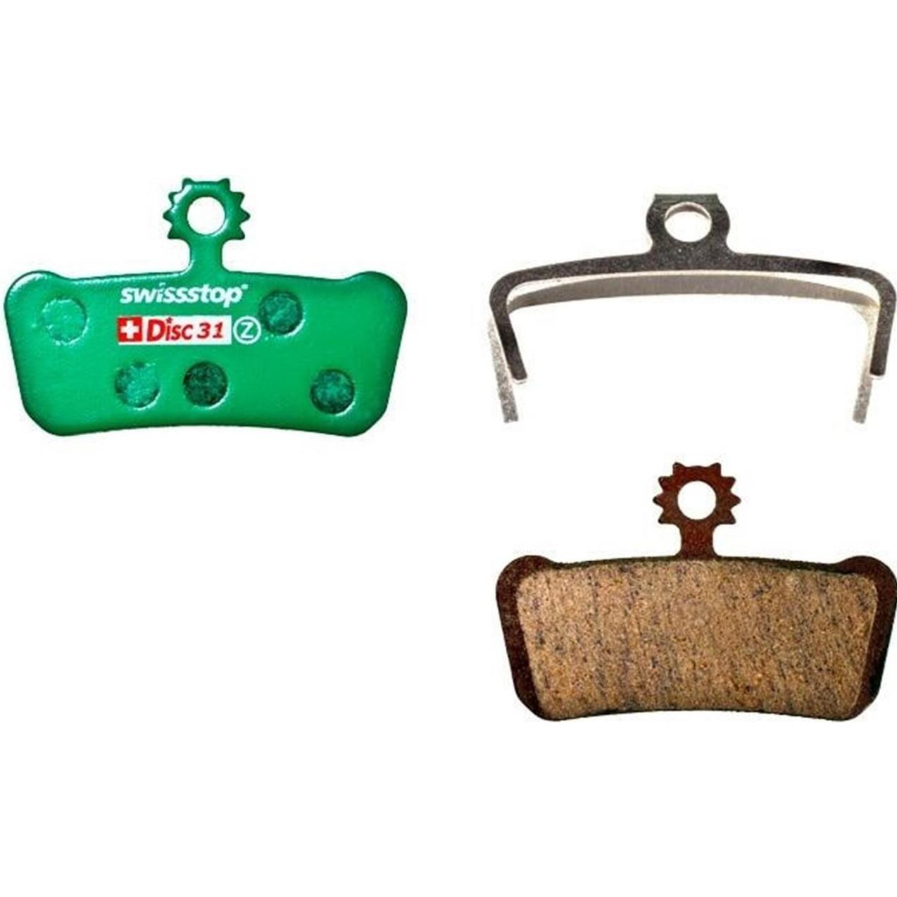 swissstop, Bremsbeläge, (Avid, SRAM, Organisch (Resin))