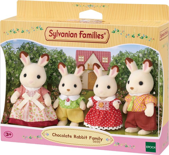 Image du produit Sylvanian Families Famille de lapins en chocolat