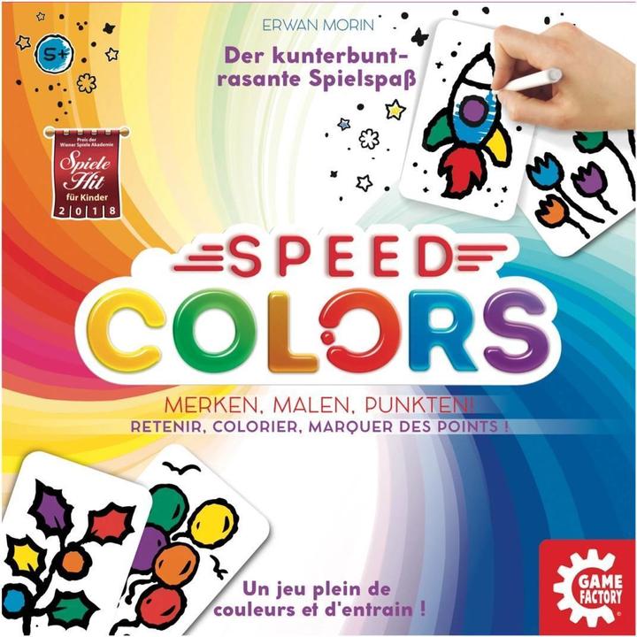 Actual product image Game Factory Speed Colors (French, German, 2 - 5 Players)