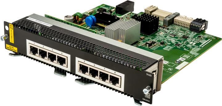 Produktbild HPE Aruba Networking CX 5420 8p Smart Rate 1G/2.5G/5G/10G Class8 PoE Module (8 Ports)