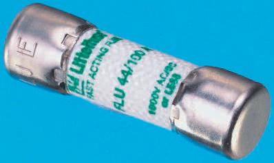 Actual product image Littelfuse Fuse 600V MIDGET 10x38mm F 1A (1 A)