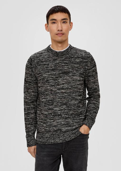 Produktbild s.Oliver Strickpullover Strickpullover aus Effektgarn (L)