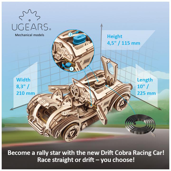 Image du produit Ugears Voiture de course Cobra Drift