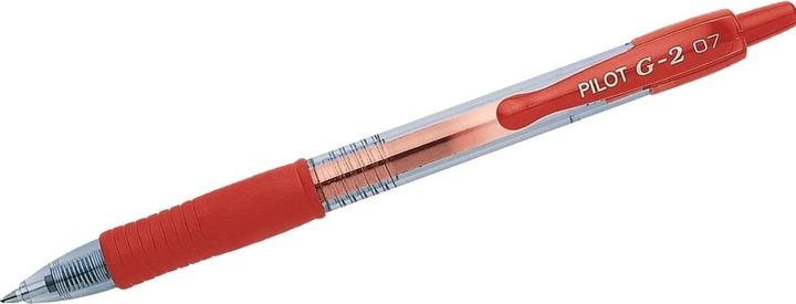 Produktbild Pilot Cf12 biros G2 0.7 (Rot, Transparent, 12 x)