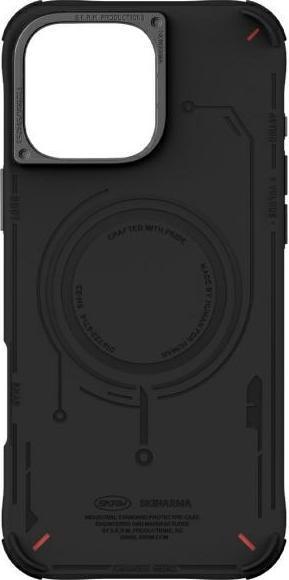 Actual product image Skinarma case Mecha iPhone 16 Pro Max 6.9" Magnetic Charging black (Apple iPhone 16 Pro Max)