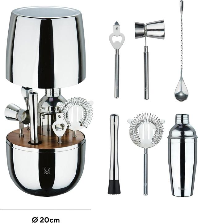 Actual product image MasterPRO 6-Piece Pan Set, Stainless Steel (Pan set + pot set, Stainless steel)