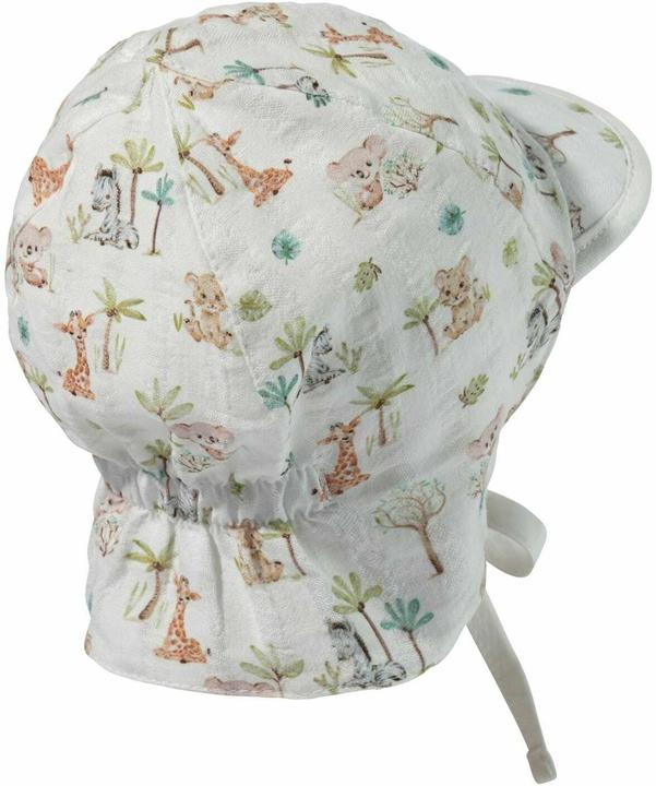 Produktbild Sterntaler Sommermütze mit Nackenschutz Tierbabys Ecru Gr. 47 (47)