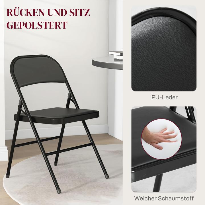 Image du produit Homcom Chaise pliante