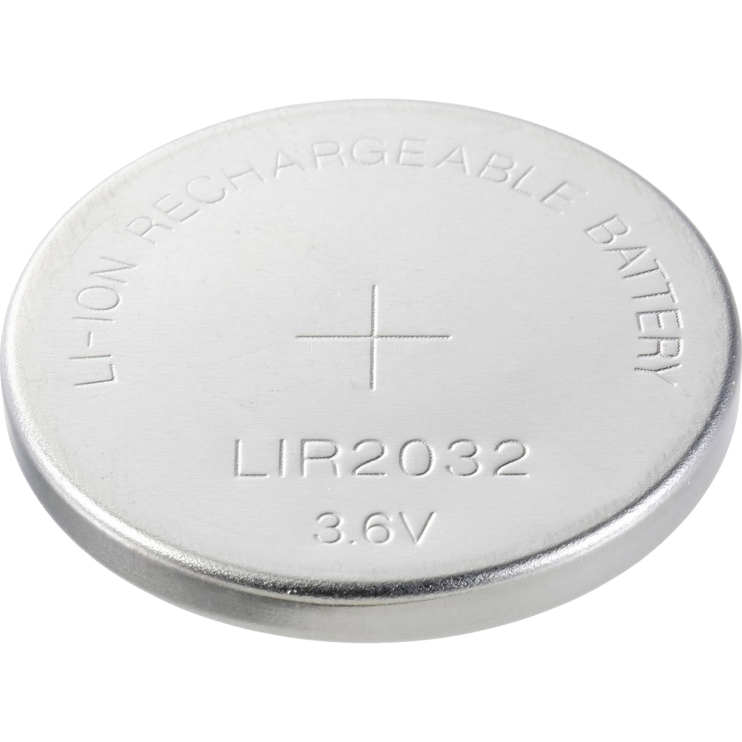 Voltcraft Litio (1 pz., LIR2032, 45 mAh), Batterie + pile