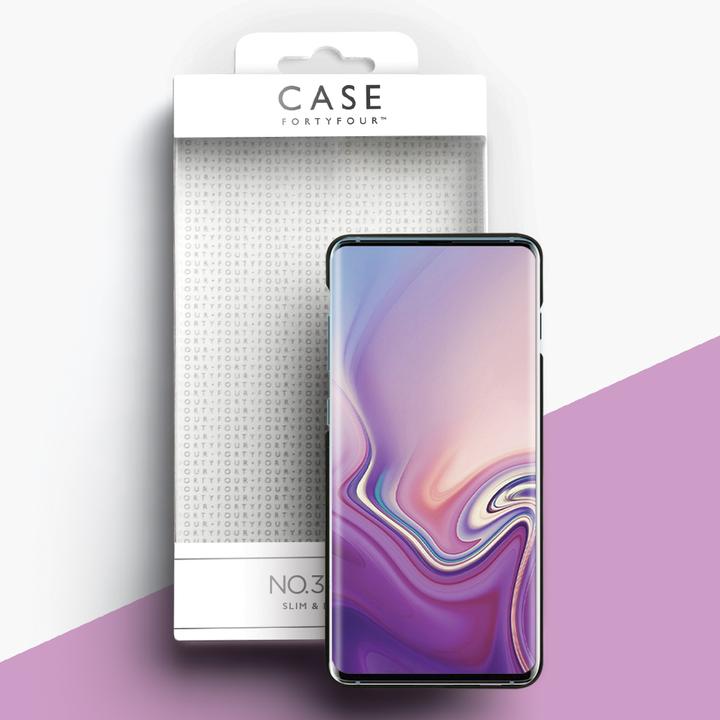 Actual product image Case FortyFour Hard Cover Case No.3 Case black (Samsung Galaxy S10)
