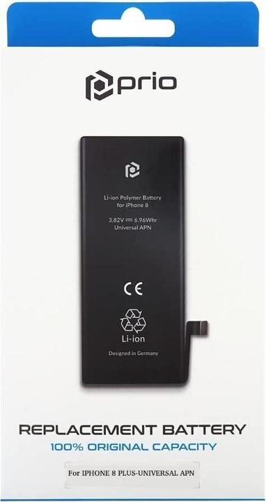 Produktbild prio Akku für Apple iPhone 8 plus (Universal APN) (Akku, Apple iPhone 8 Plus)