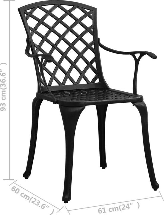 Image du produit vidaXL Bistroset (90 x 74 cm)