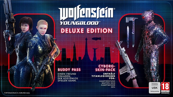 Image du produit Bethesda Wolfenstein : Youngblood - Edition Deluxe (Switch, DE)