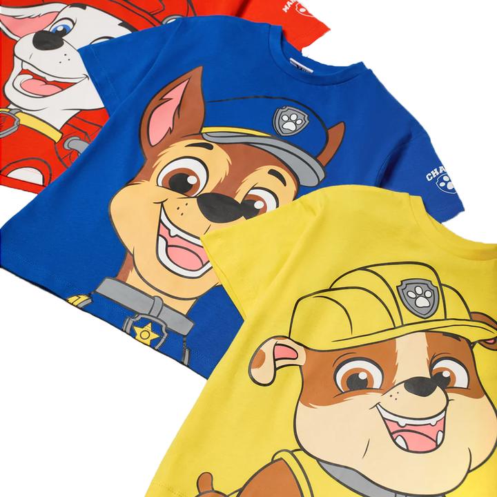 Produktbild Paw Patrol TShirt Jungen(3erPack) kurzärmlig (122)