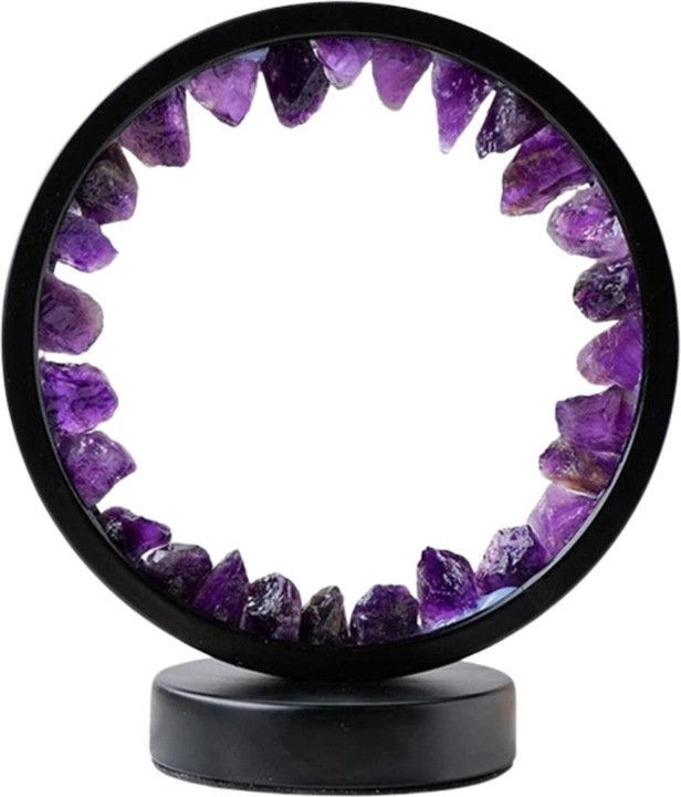 Dunklen-Amethyst-Kristallornamenten
