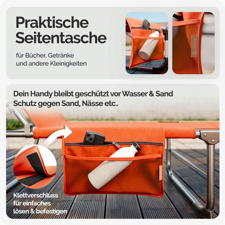 Produktbild Casaria Sonnenliege (190 cm)