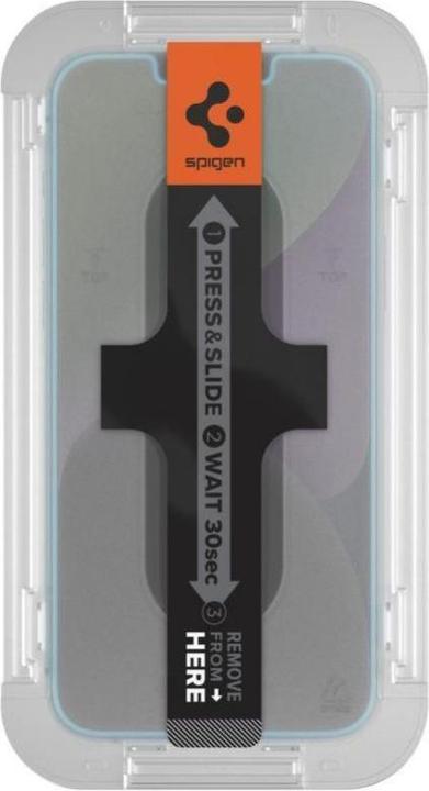 Produktbild Spigen Glas.tR Ez Fit (1 Stück, Apple iPhone 13 Pro, Apple iPhone 13, Apple iPhone 14, Apple iPhone 16e)