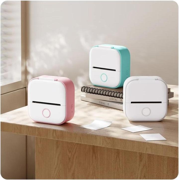 Image du produit Phomemo T02 Imprimante thermique Bluetooth standard Rose (Bluetooth)